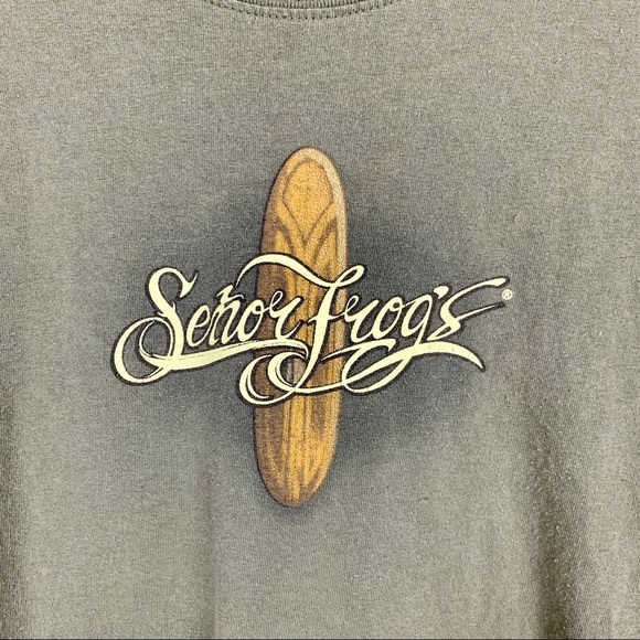 Señor Frog’s Mazatlán Mexico Green T-Shirt - Picture 3 of 8